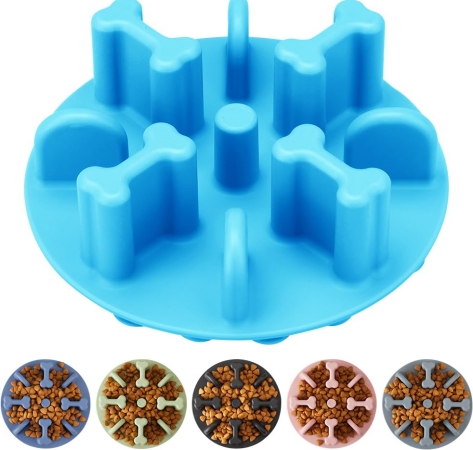 puzzle feeders in different color